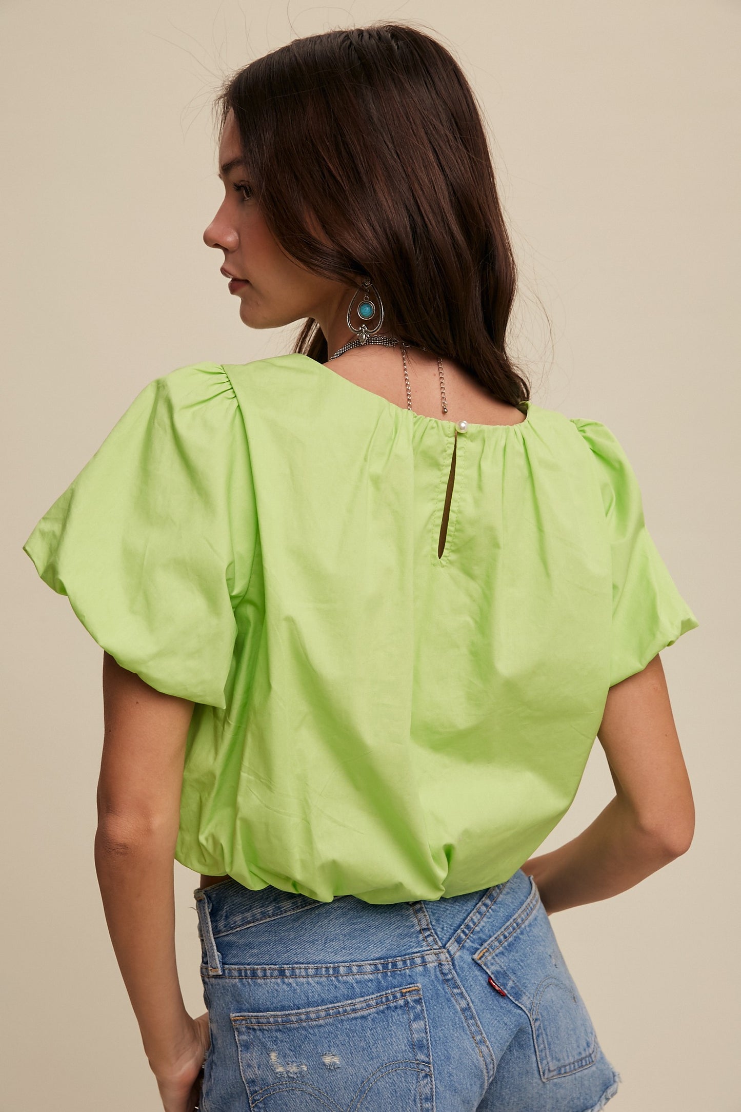 Rita Cropped Blouse