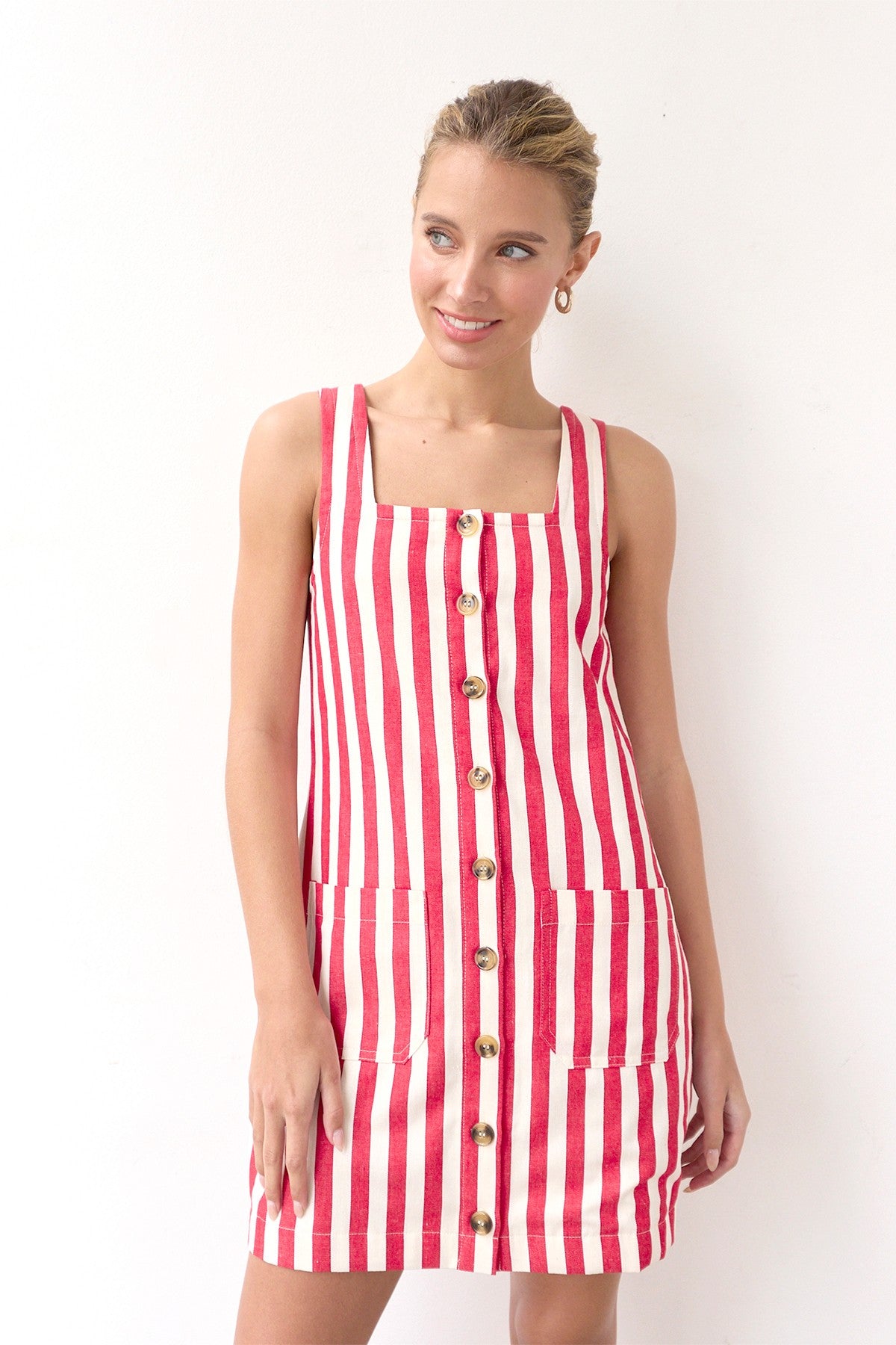 Maddi Striped Mini Dress