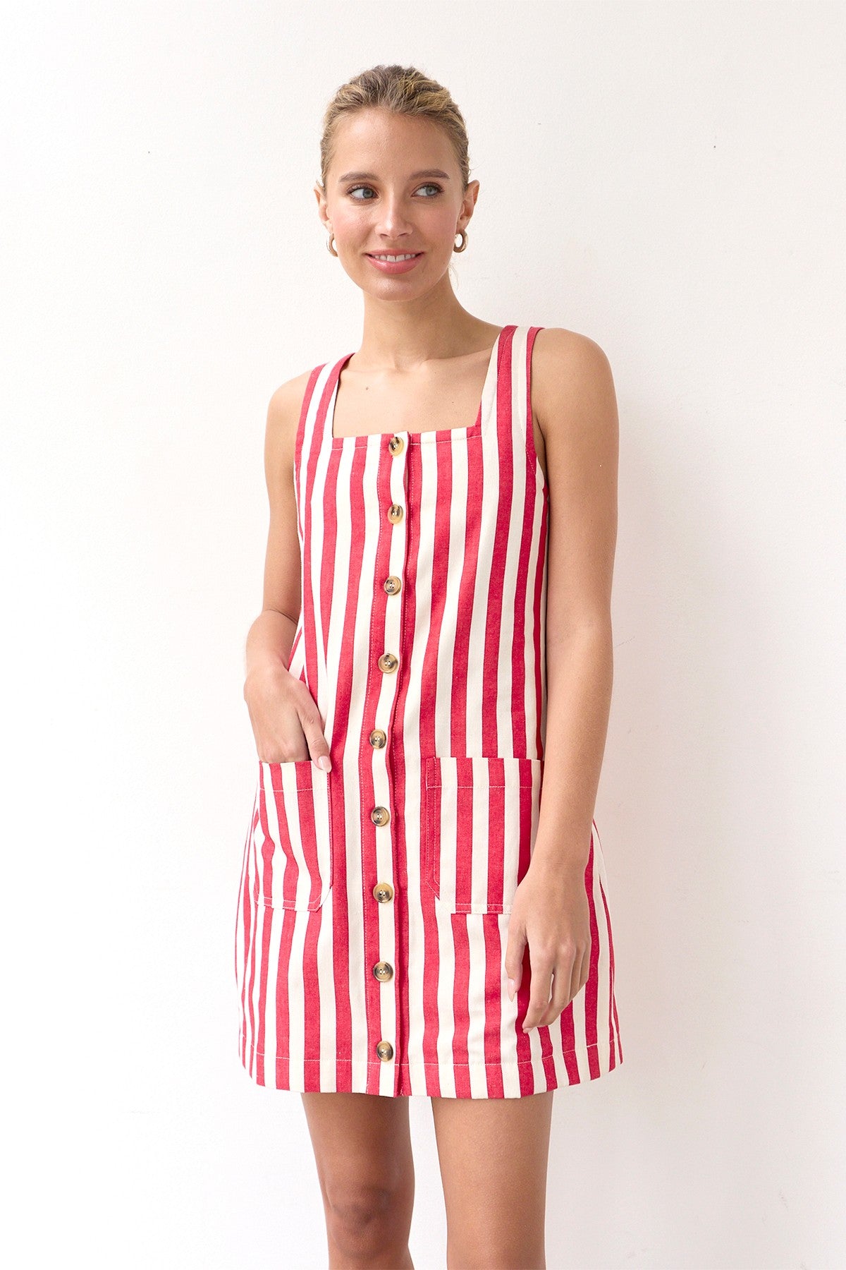 Maddi Striped Mini Dress
