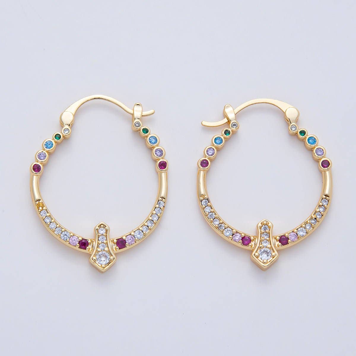 Regal Multicolor Hoops
