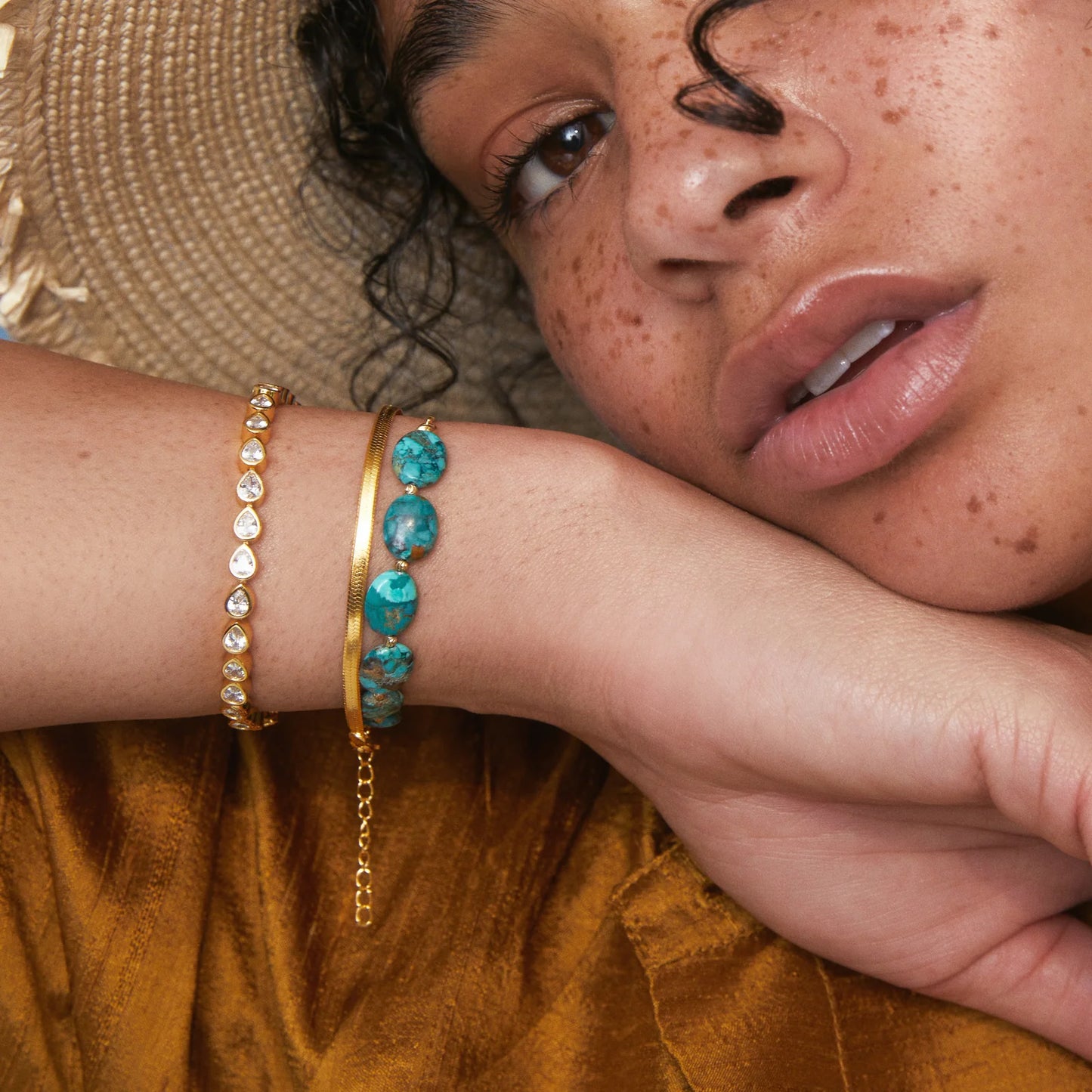 Lucia Turquoise Bracelet
