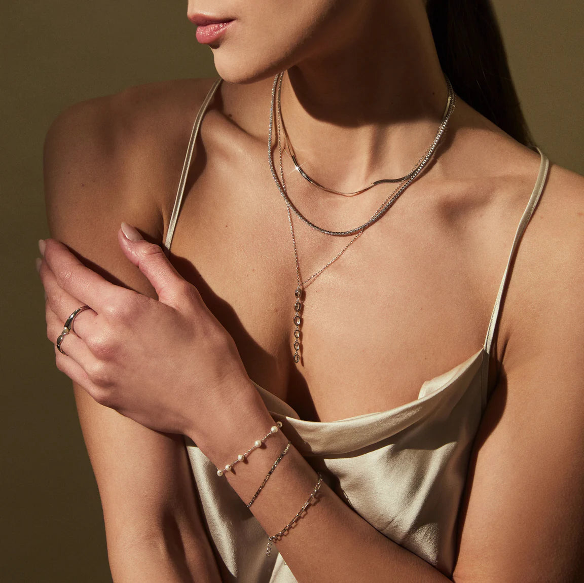 Diana Tennis Necklace