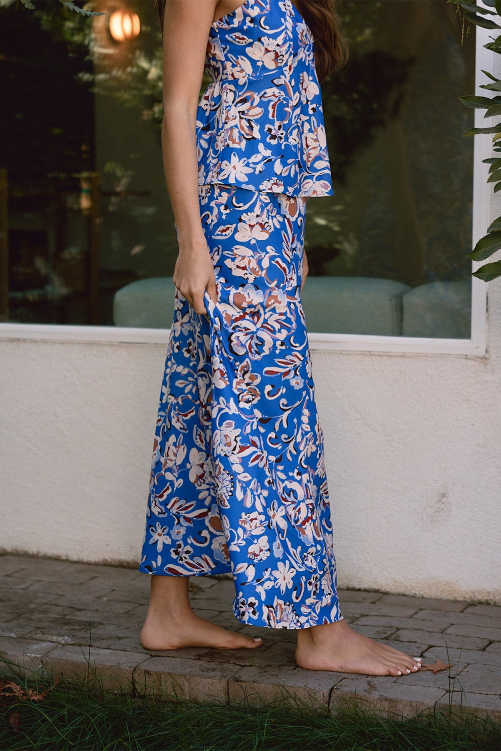 Natalie Floral Maxi Skirt