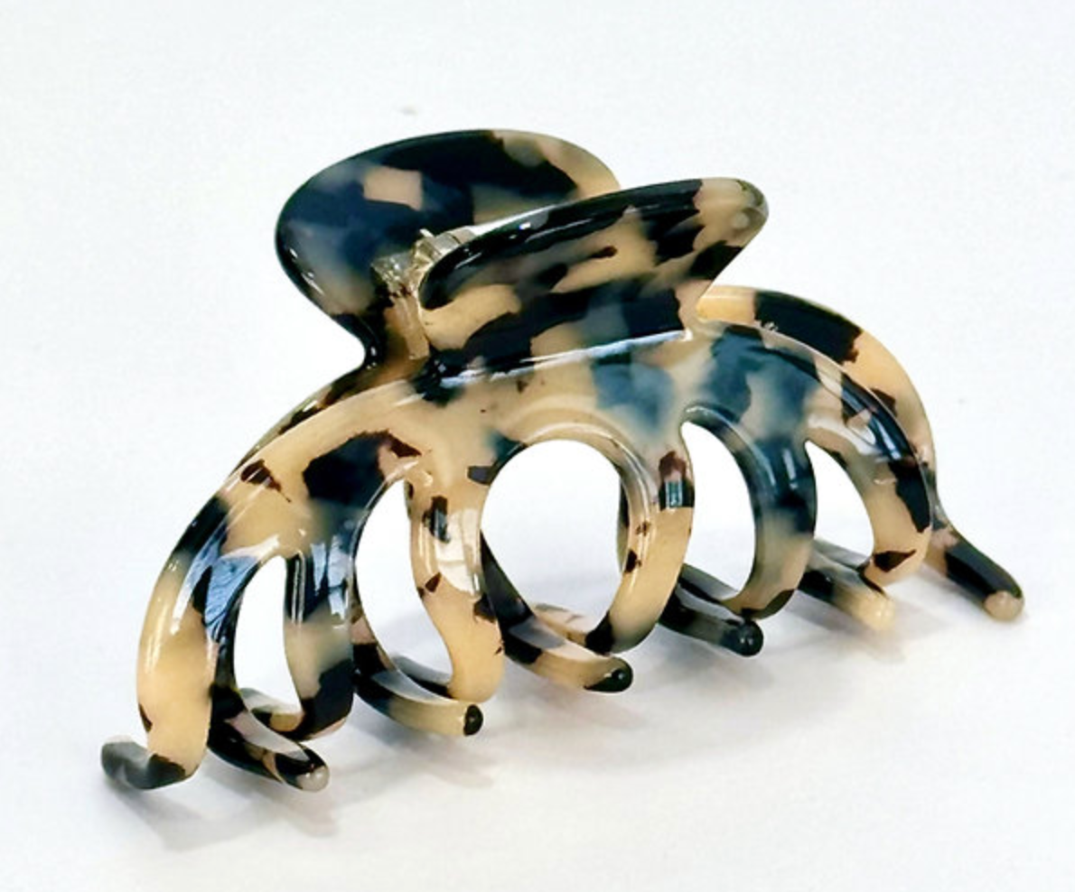 Anne Jaw Clip - Italian Acetate