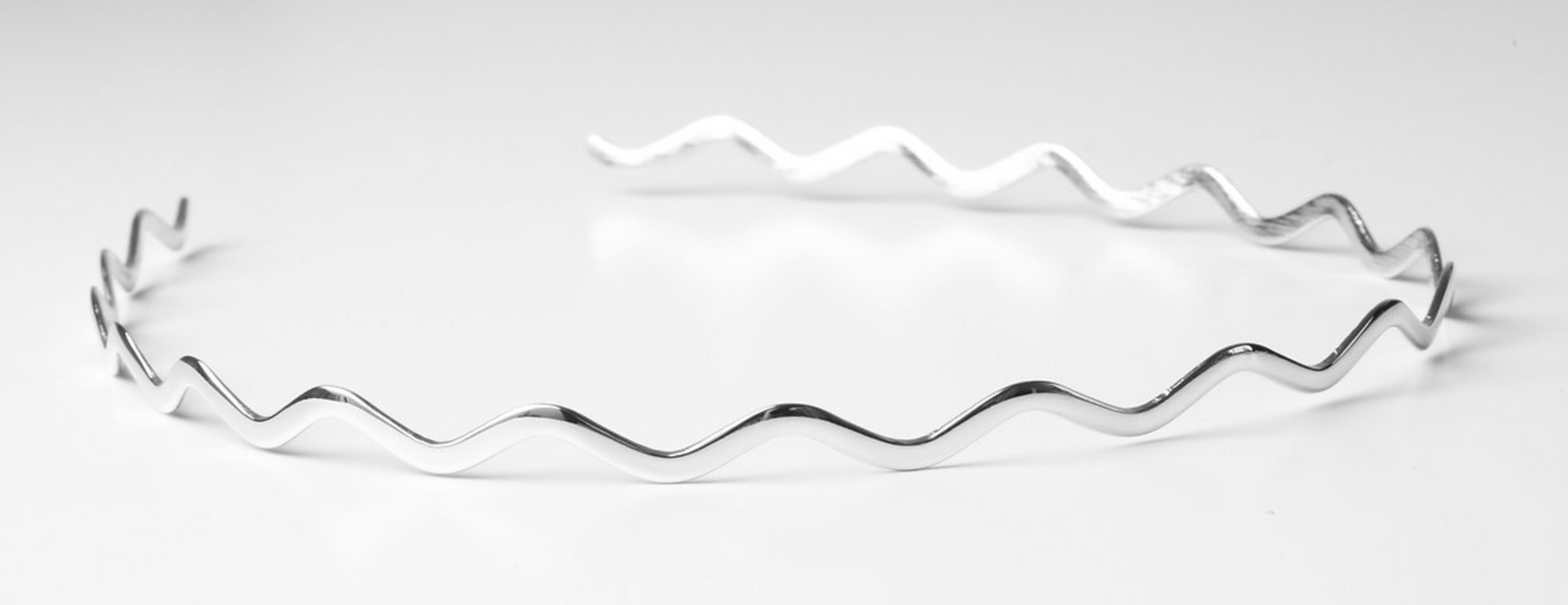 Metal Wavy Headband