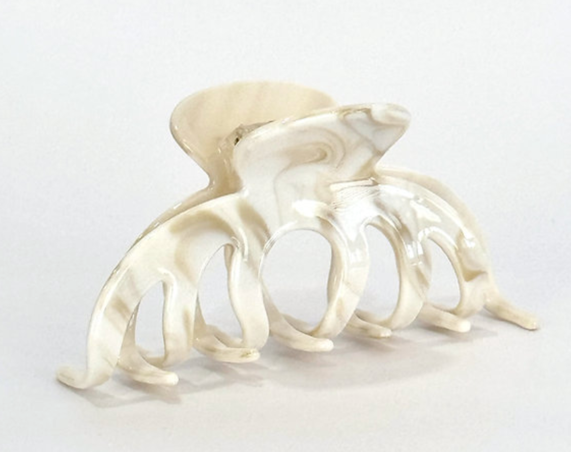 Anne Jaw Clip - Italian Acetate