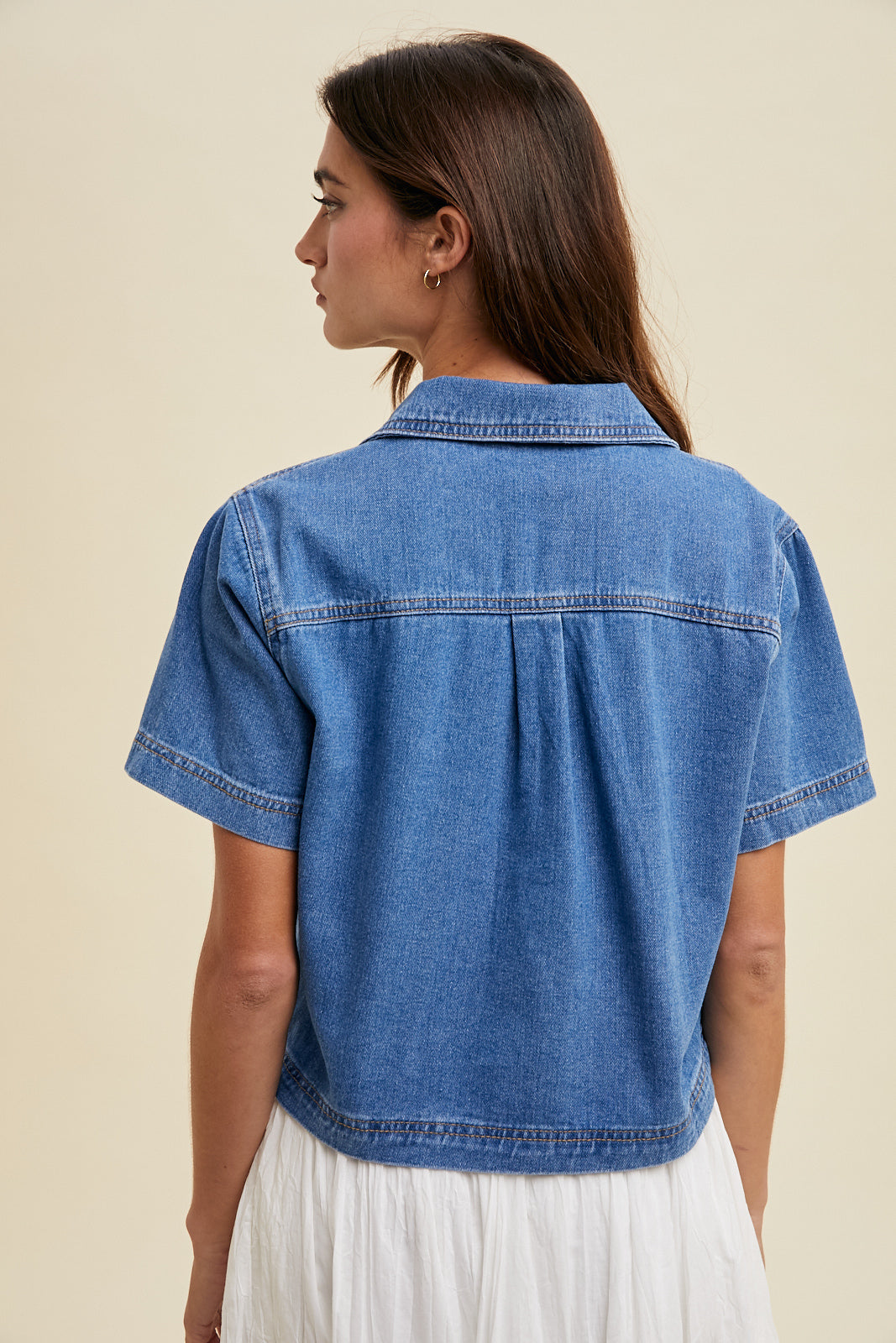 Milah Denim Top