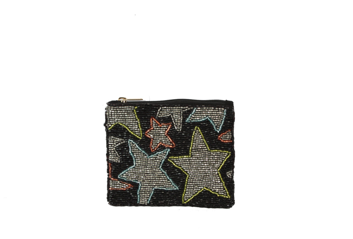 Star Beaded Coin Purse