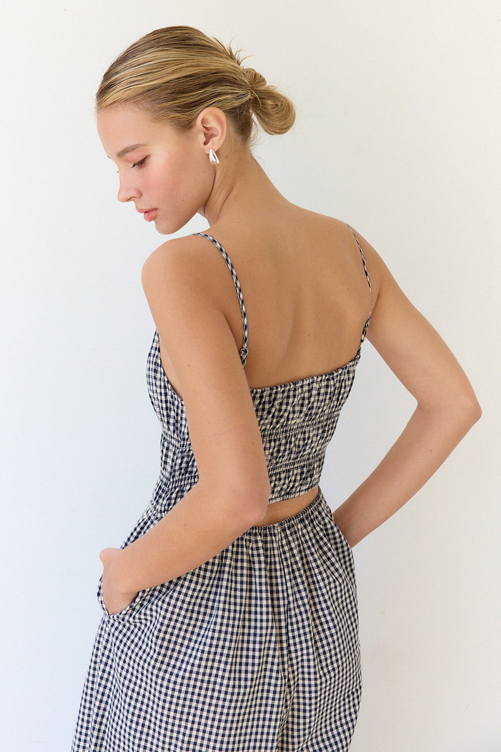 Gingham Jumpsuit
