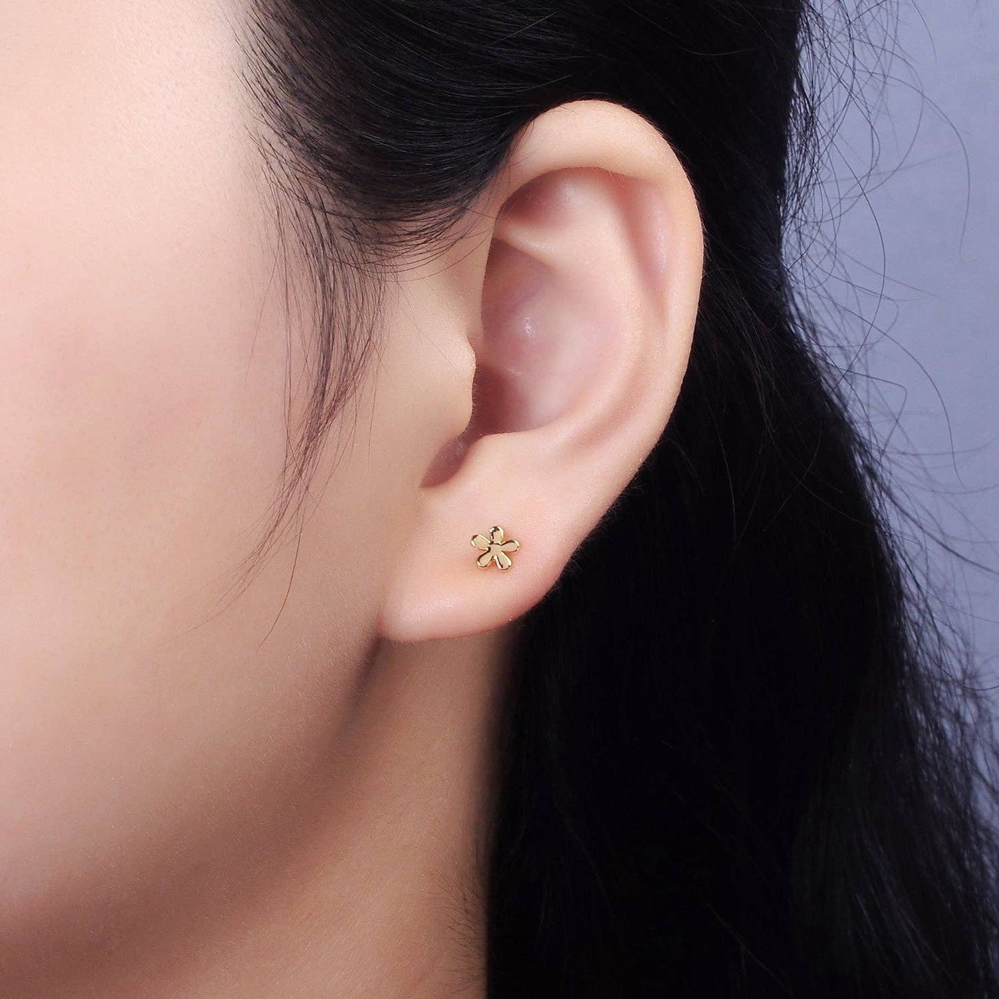 Mini Flower Stud Earrings