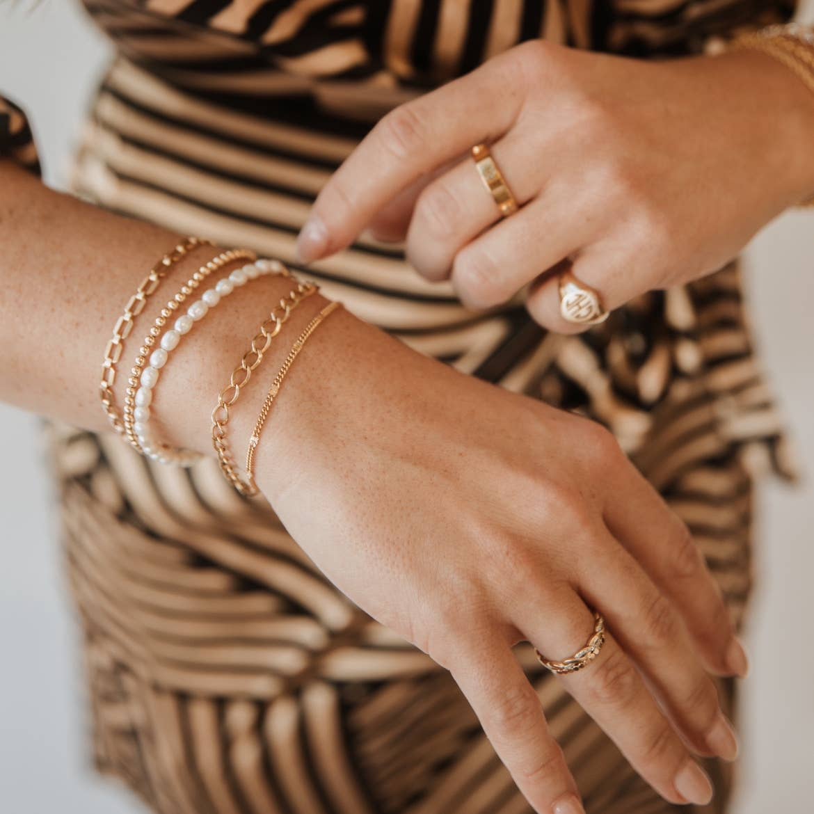 Sea Isle Freshwater Pearl Beaded Bracelet