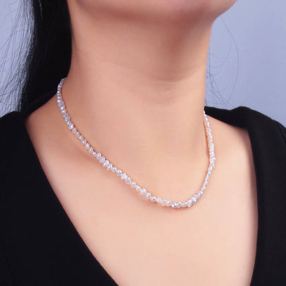 Mini Baroque Freshwater Pearl Necklace