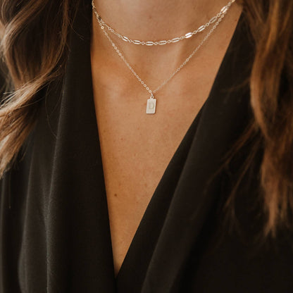 Kamryn Dapped Sequin Chain Necklace