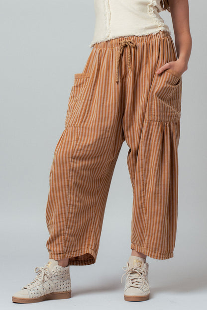 Jude Cotton Pants - Taupe