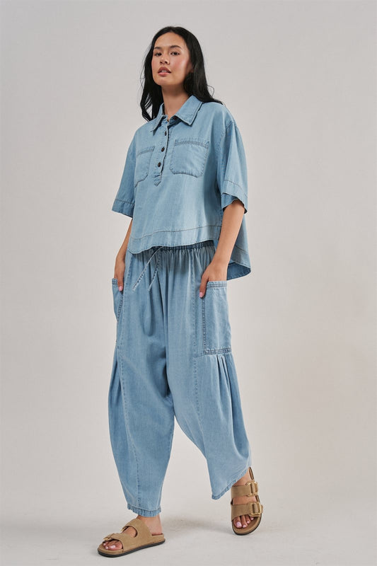 Jude Pants - Chambray