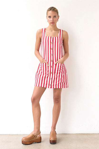 Maddi Striped Mini Dress