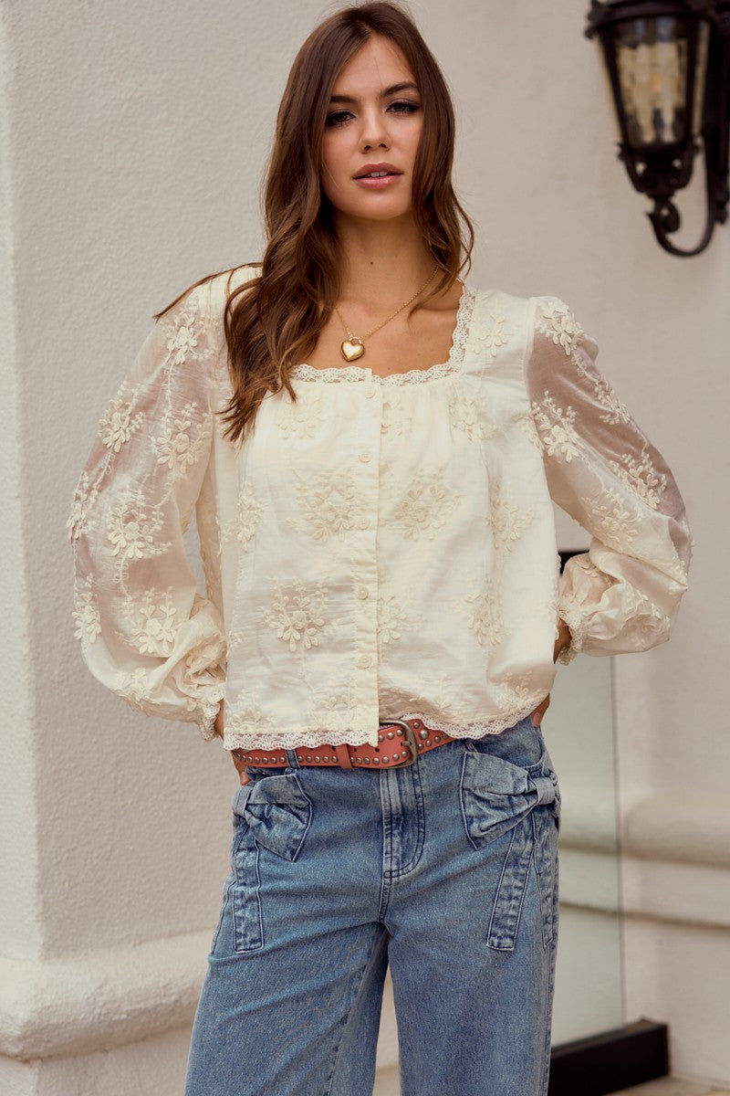 Marley Lace Top