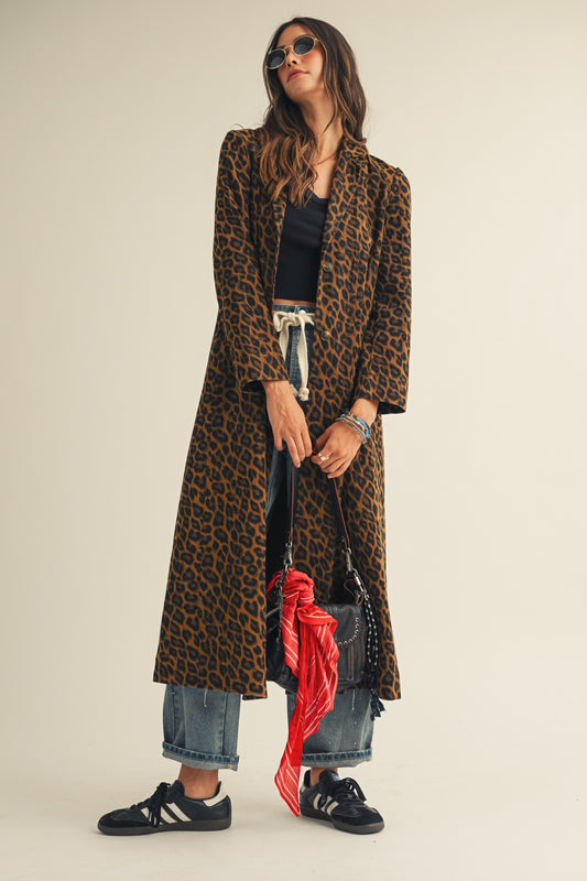 French Leopard Jacket