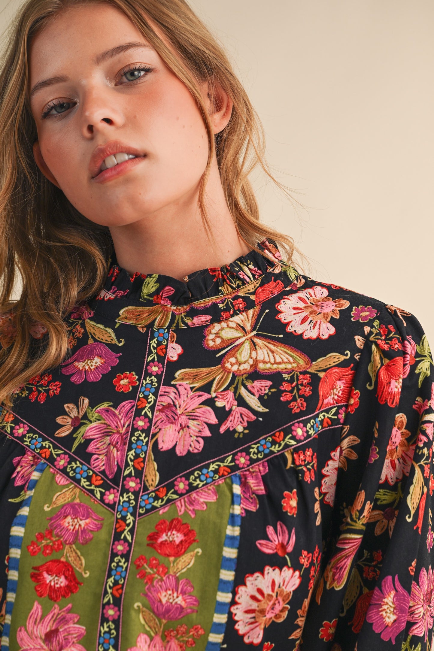 Charlie Floral Top