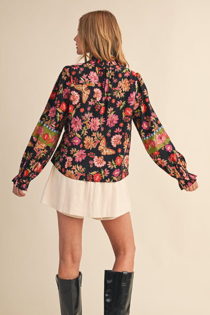 Charlie Floral Top