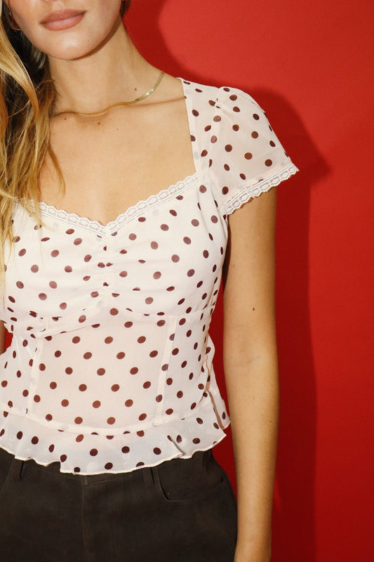 Dotty Darling Top