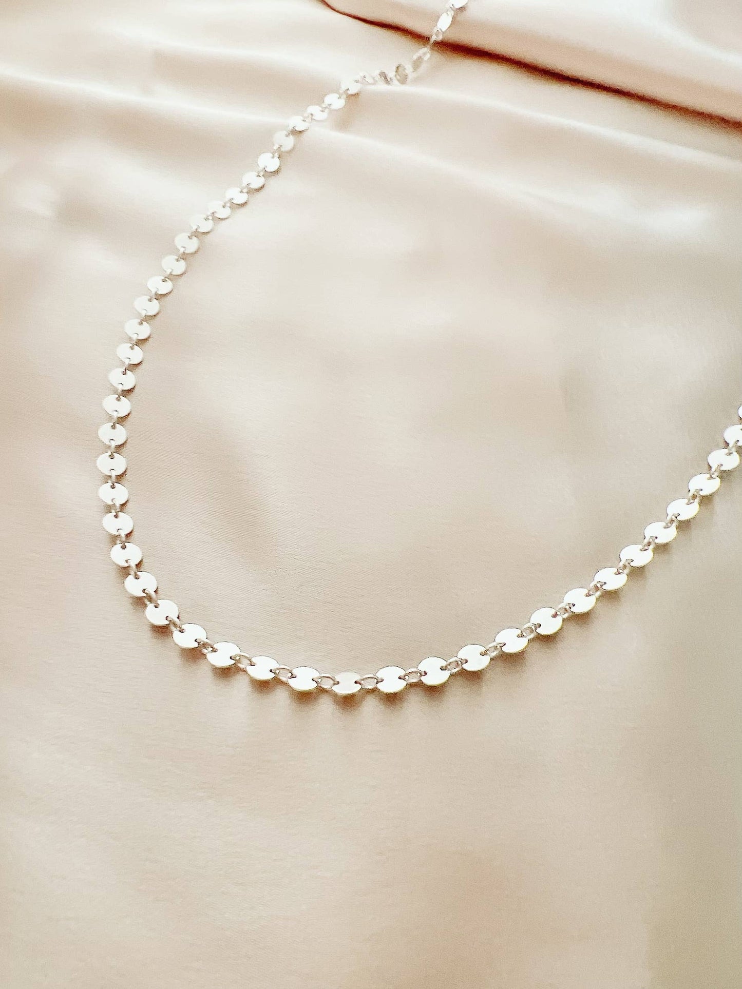 Luxe Disc Chain Necklace