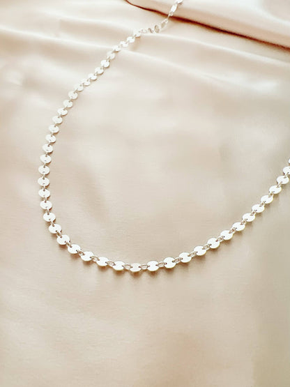 Luxe Disc Chain Necklace