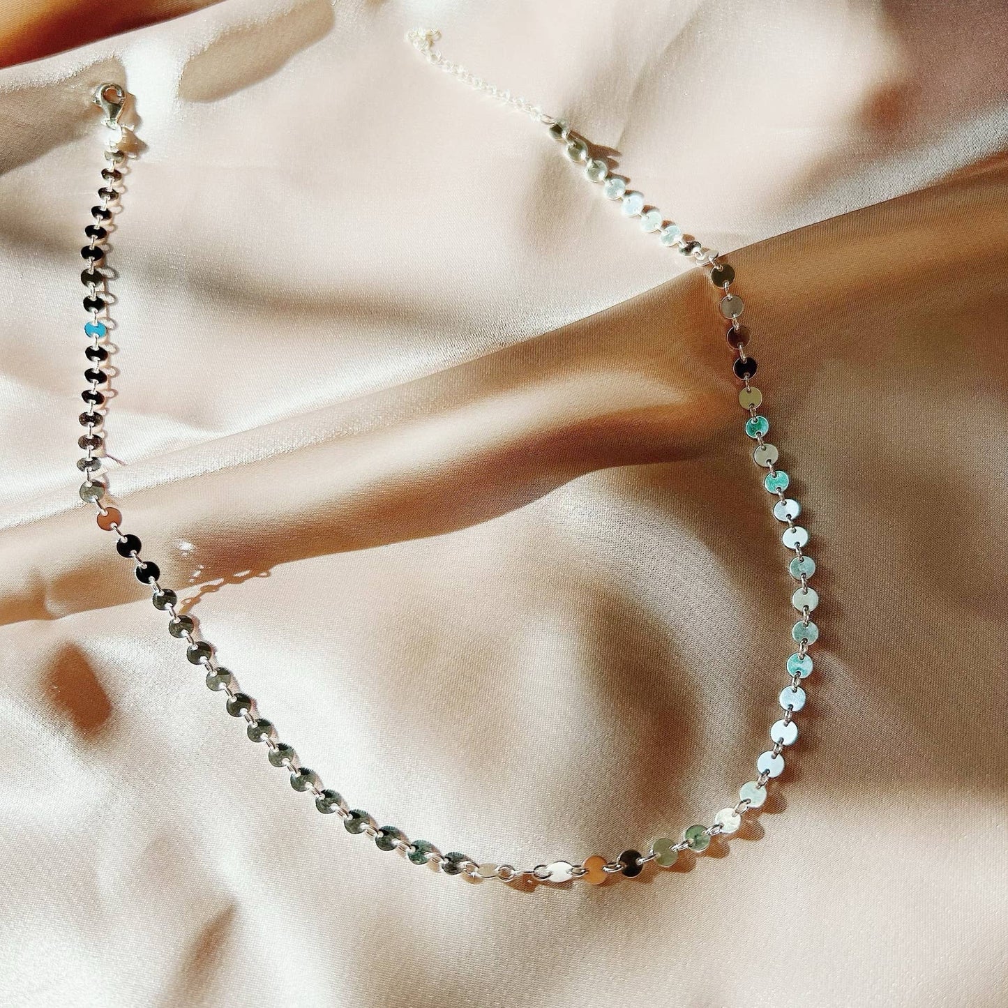 Luxe Disc Chain Necklace