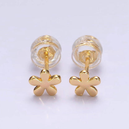 Mini Flower Stud Earrings