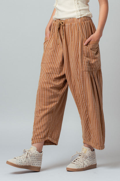 Jude Cotton Pants - Taupe