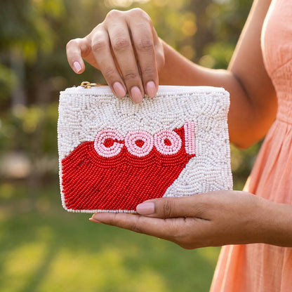 Cool Beaded Coin Purse