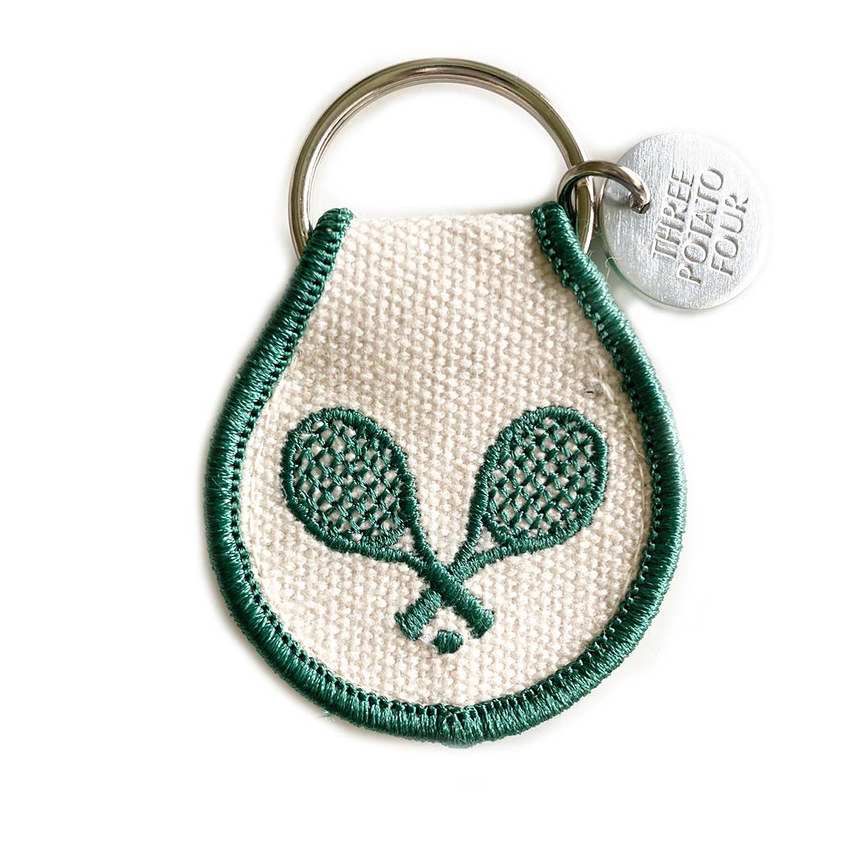 Tennis Patch Keychain