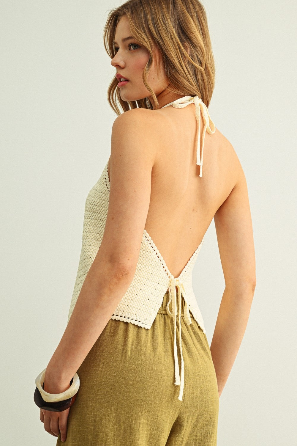 Crochet Knit Halter
