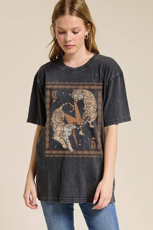 Vintage Tigers Graphic Tee