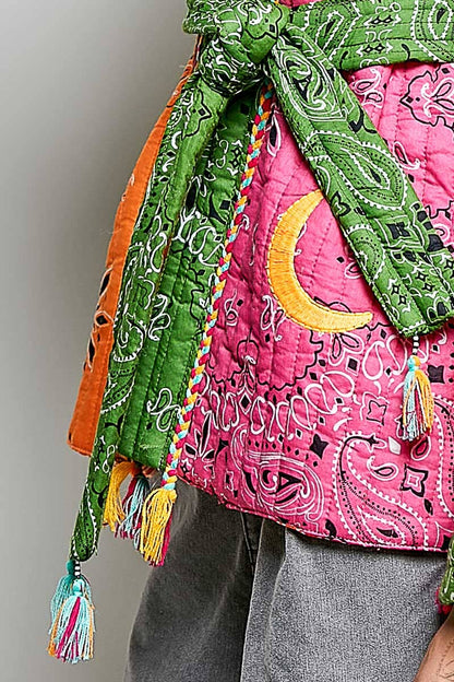 Quilted Kimono Jacket