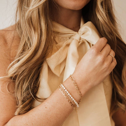 Sea Isle Freshwater Pearl Beaded Bracelet