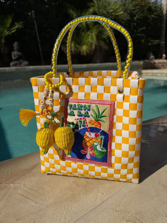 Playa Yellow Market Bag - Small