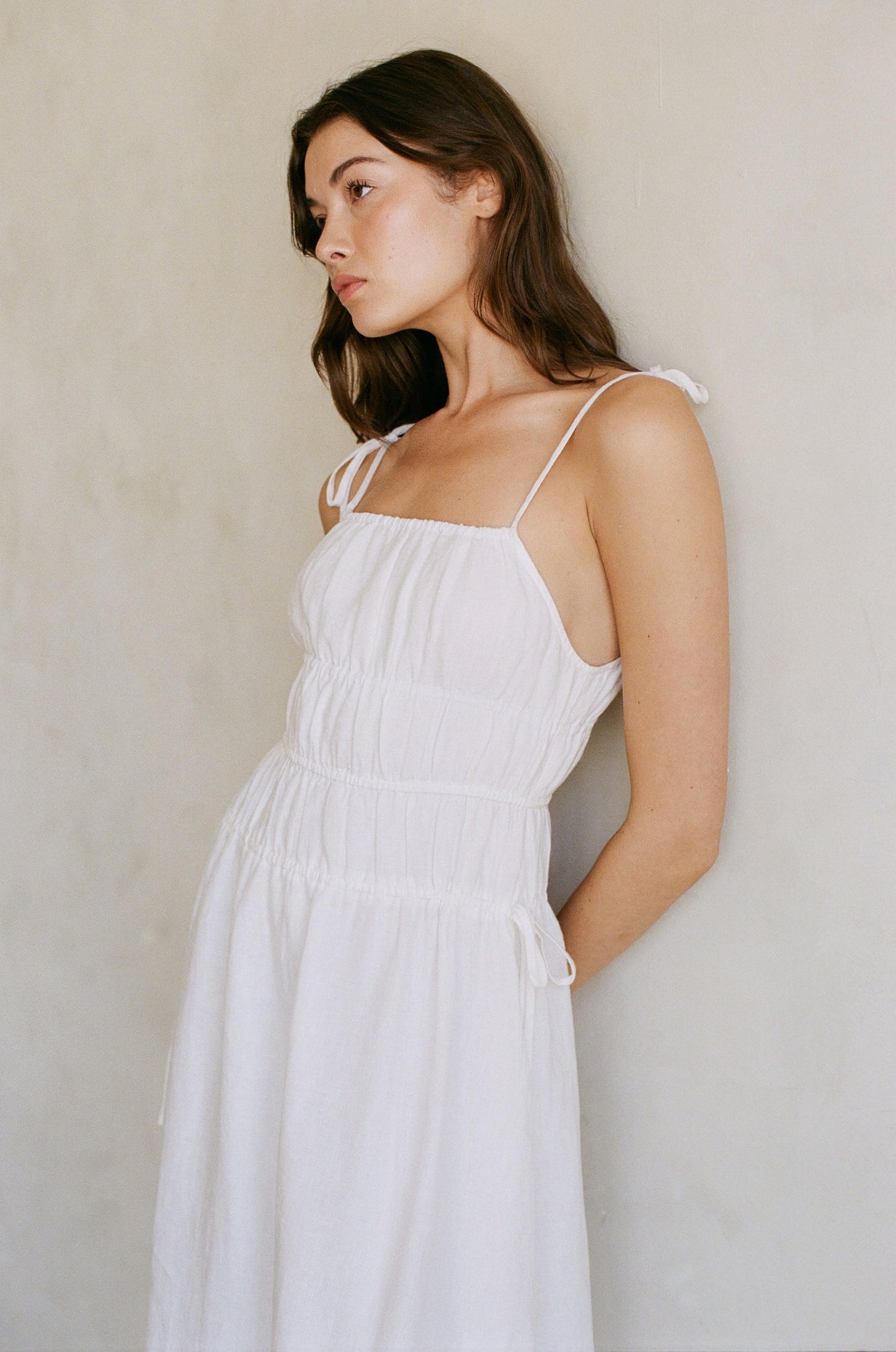 Novella Tie Maxi Dress