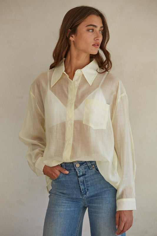 Athena Button Down