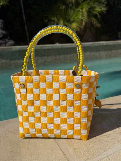 Jaguar Yellow Market Bag - Mini