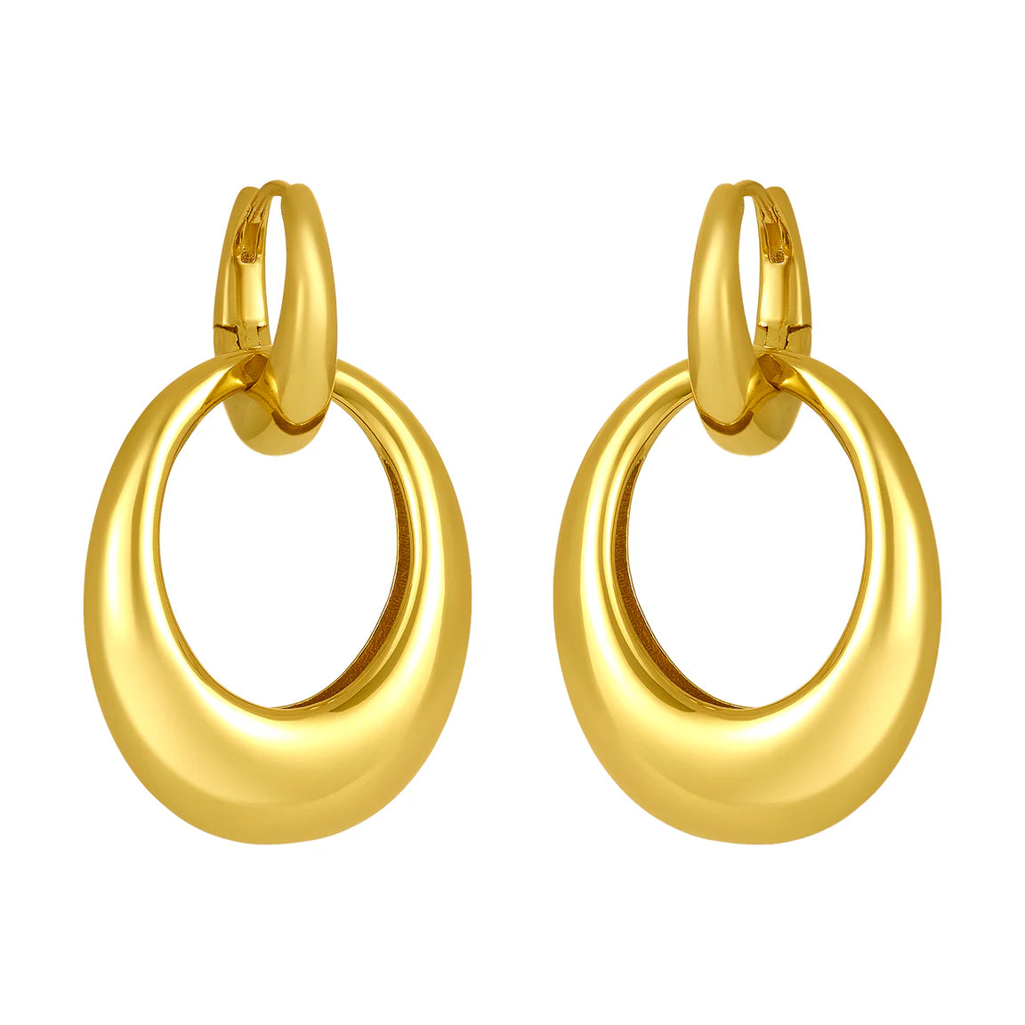Petra Hoops Gold
