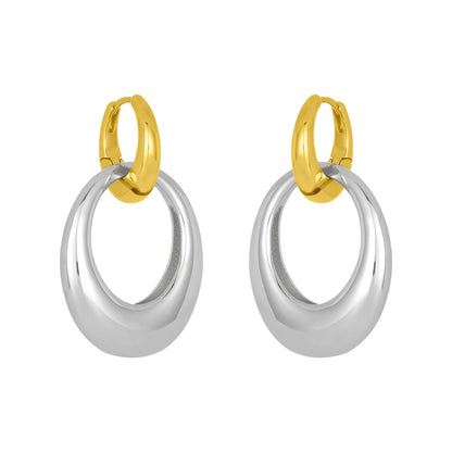 Petra Hoops Mixed Metals