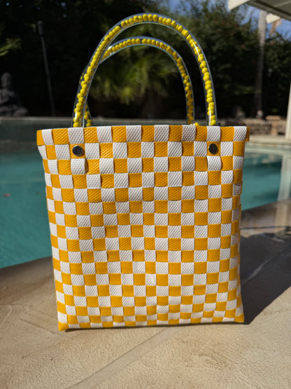 Playa Yellow Market Bag - Small