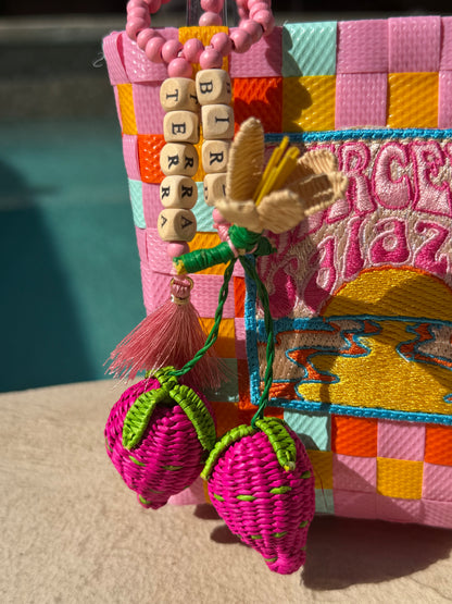 Sunrise Pink Market Bag - Mini
