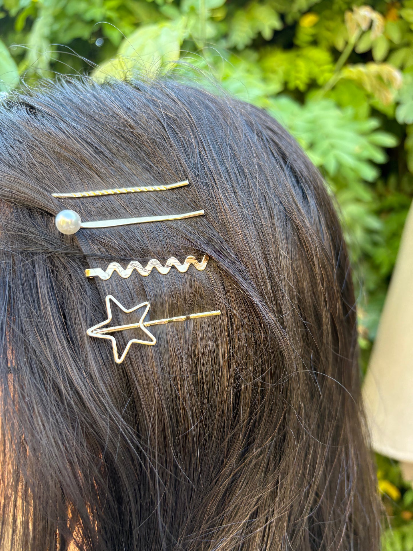Star Bobby Pin Set - Gold