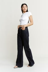 Clara Wide Cargo Denim Pant