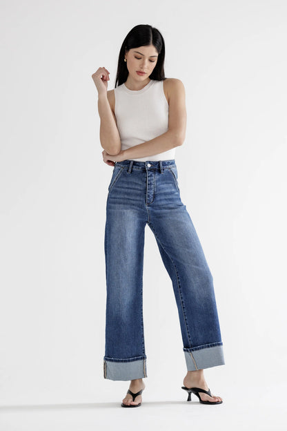 Hailey Cuffed Jeans