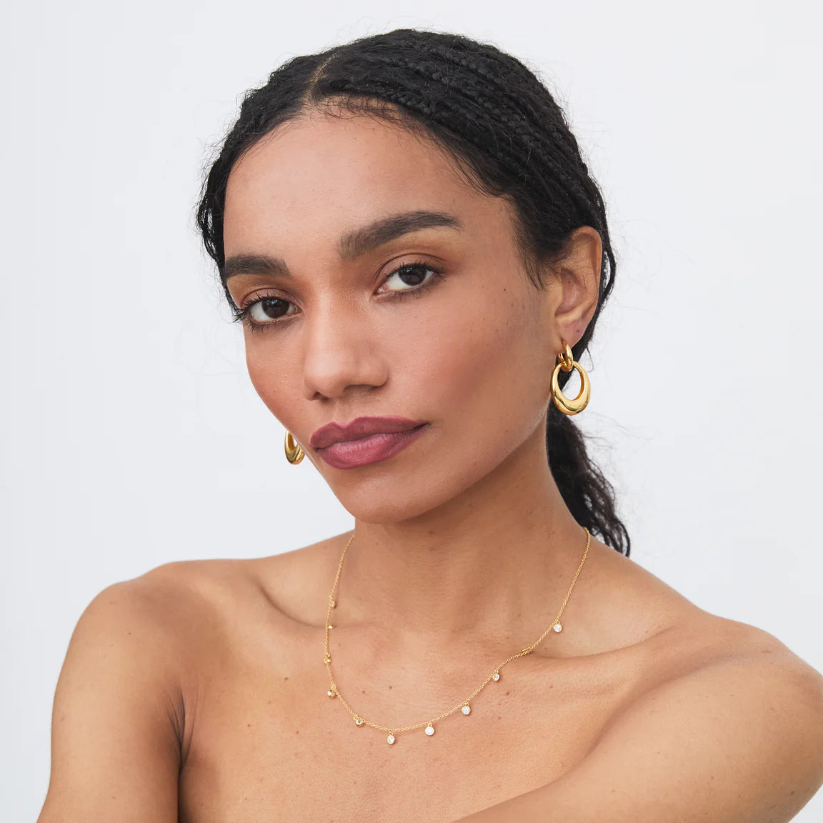 Petra Hoops Gold