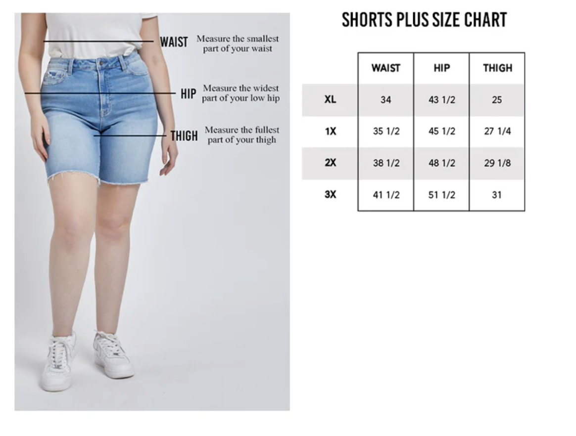 Chelsea Raw Hem Denim Shorts