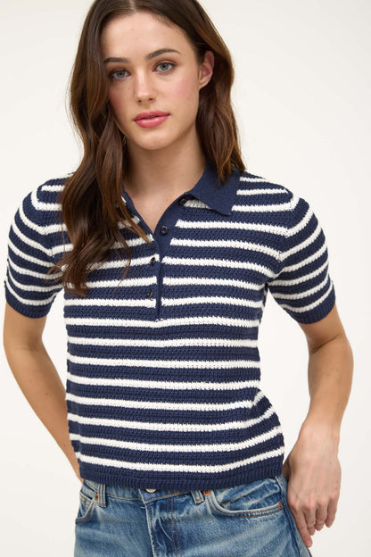 Newport Stripped Polo